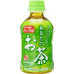 サンガリア あなたのお茶(280ml*24本入)[緑茶]