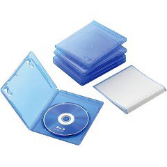 エレコム BLu-rayディスクケース 1枚収納タイプ CCD-BLU105CBU(5枚入)[その他]