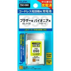 電話機用充電池 TSC-090(1コ)[インク]