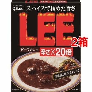 ビーフカレー LEE 辛さ*20倍(180g*2コセット)[レトルトカレー]