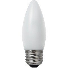 エルパ シャンデリア球形LED装飾電球 E26口金 電球色 LDC1L-G-G332(1コ入)[蛍光灯・電球]