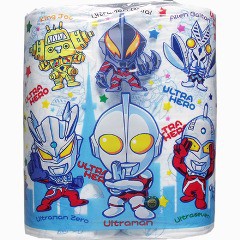 ウルトラヒーロー トイレットペーパー(4ロール)[トイレットペーパー ダブル]