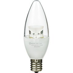 エルパ LED電球 シャンデリア球形 E17 昼光色 LDC4CD-E17-G350(1コ入)[蛍光灯・電球]