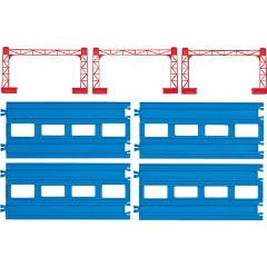 プラレール R-04 複線直線レール(1セット)[電車・ミニカー]