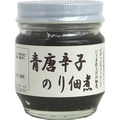 青唐辛子のり佃煮(ビン)(85g)[海苔・佃煮]