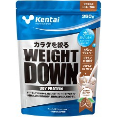 Kentai(ケンタイ) ウェイトダウン ソイプロテイン ココア風味 K1140(350g)[kentai プロテイン(h＆f)]