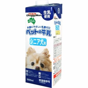 ドギーマン ペットの牛乳 シニア犬用(1L)[犬のおやつ・サプリメント]