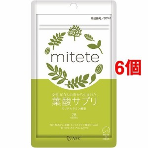 500S mitete葉酸サプリ(28錠*6コセット)[葉酸(ビタミンM)]
