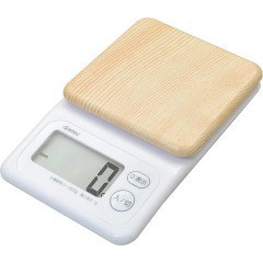 ドリテック デジタルスケール フォレスト 2kg ナチュラルウッド KS-276NW(1台)[キッチン家電・調理家電]