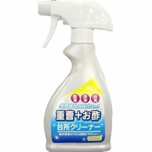 重曹+お酢 台所クリーナー 本体(400mL)[キッチン用 液体洗浄剤]