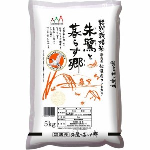 令和5年産 佐渡産コシヒカリ 特別栽培米(5kg)[精米]