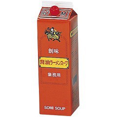 創味食品 醤油ラーメンスープ  業務用(1.8L)[中華調味料]