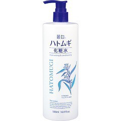 麗白 ハトムギ化粧水 本体(500ml)[化粧水 さっぱり]