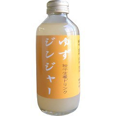 木頭村 柚子ジンジャー(180ml*30本入)[フルーツジュース]