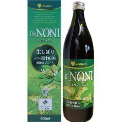 ドクターノニ 生しぼりノニ果汁100% 無添加ジュース(900ml)[フルーツジュース]