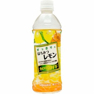 サンガリア すっきりとはちみつレモン(500ml*24本入)[フルーツジュース]