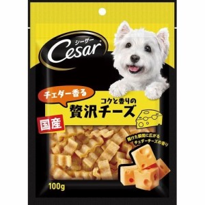 シーザースナック チェダー香るコクと香りの贅沢チーズ(100g)[犬のおやつ・サプリメント]