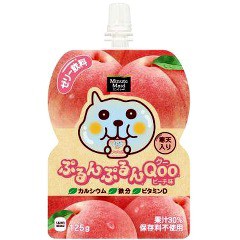 ミニッツメイド ぷるんぷるんクー ピーチ パウチ(125g*6コ入)[ソフトドリンク・清涼飲料　その他]