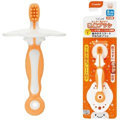 テテオ はじめて歯みがき 乳歯ブラシ STEP1(1本入)[ベビー歯ブラシ(自分でみがく)]