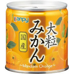 Kanpy(カンピー) 国産 大粒みかん(190g)[フルーツ加工缶詰]