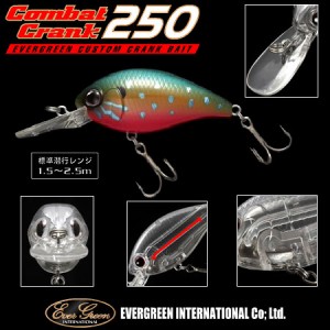 ●エバーグリーン EVERGREEN　コンバットクランク250 (1) 【メール便配送可】