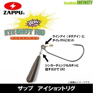 ●ザップ ZAPPU　アイショットリグ 【メール便配送可】