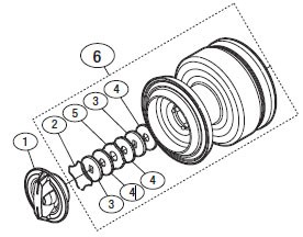 ●シマノ　14スフェロスSW8000HG(032782)用 純正標準スプール (パーツ品番13CB5)　【キャンセル及び返品不可商品】 