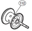 ●シマノ　14 バルケッタBB 300HG (右) (032157)用 純正標準スプール (パーツ品番13GRS)　【キャンセル及び返品不可商品】 