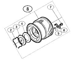 ●シマノ　15 ストラディック 1000S (034083)用 純正標準スプール (パーツ品番13CBJ)　【キャンセル及び返品不可商品】 