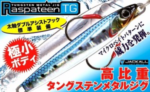 ●ジャッカル　ラスパティーン TG 30g 【メール便配送可】