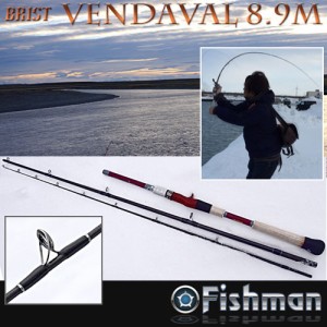 Fishman VENDAVAL 8.9M ベンダバール セミハードケース付 - ロッド