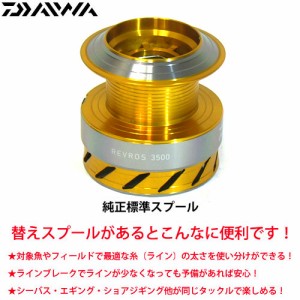 ●ダイワ　15レブロス3500(4960652955782)用 純正標準スプール (部品コード128906)　【キャンセル及び返品不可商品】