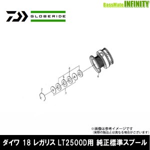 ●ダイワ　18 レガリス LT2500D(4960652141307)用 純正標準スプール (部品コード128C62)　【キャンセル及び返品不可商品】