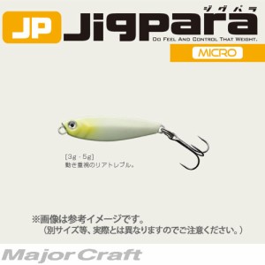 ●メジャークラフト　ジグパラ マイクロ JPM 3g　【メール便配送可】 