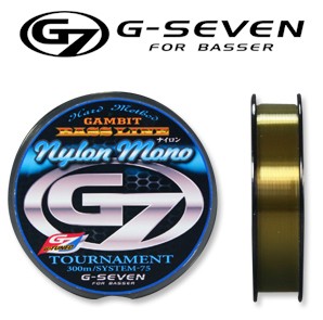 ●G-SEVEN ジーセブン　G7 トーナメントジーン ナイロン 150M (6-12LB)