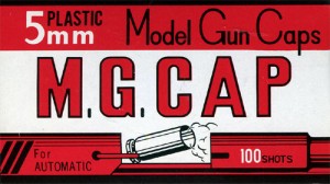 モデルガン専用 キャップ火薬 5mm M.G.CAP 100発入 【MGC 5ミリ モデルガンキャップ MGキャップ 発火モデルガン用 カネコ】