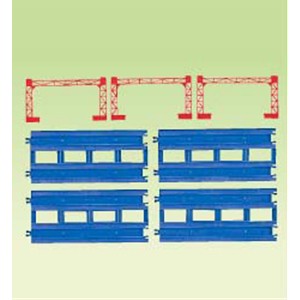 プラレール R-04 複線直線レール 【レール部品 電車 鉄道玩具 タカラトミー】