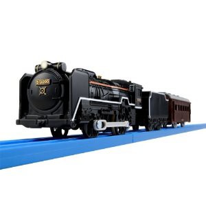 プラレール S-28 ライト付D51 200号機蒸気機関車 【車両単品(編成車両) 電車 鉄道玩具 タカラトミー】