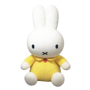 ミッフィー ぬいぐるみ スタンダード Lサイズ (イエロー) 【全長52cm ヌイグルミ デックブルーナ miffy ウサギうさぎ セキグチ】