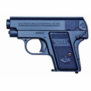 クラウンモデル ポケットハンドガン コルト25オート 【No.08 COLT 25AUTO エアーコッキングガン エアガン エアーガン 10才以上用