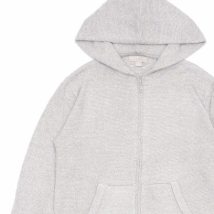 【数量限定特別価格】 新品 ベアフットドリームス ロンハーマン BAREFOOT DREAMS for Ron Herman COZYCHIC LITE Doubled Hoodie HE PEWTE