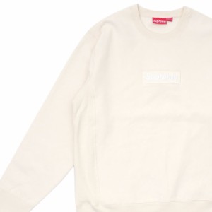 【数量限定特別価格】 シュプリーム SUPREME Box Logo Crewneck ボックスロゴ BOXロゴ スウェット NATURAL 新品 209000541156 SWT/HOODY