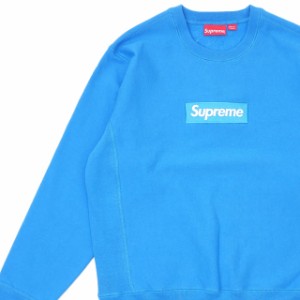 【数量限定特別価格】 シュプリーム SUPREME Box Logo Crewneck BOXロゴ スウェット BRIGHT ROYAL 新品 209000541134 SWT/HOODY