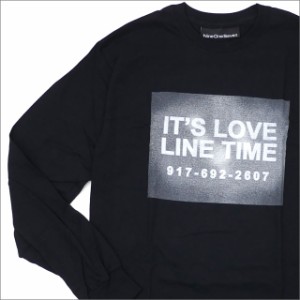 【数量限定特別価格】 新品  917(ナインワンセブン) Love Line Long Sleeve T-Shirt BLACK 202-000933-131+ 新品 (TOPS)
