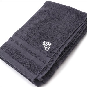 (新品)RHC Ron Herman(ロンハーマン) STORE LOGO BATH TOWEL(バスタオル) BLACK 290-004410-011x (グッズ)