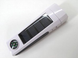 フランフランセレクト　ソーラー電池式ライト（コンパス付き）　新品