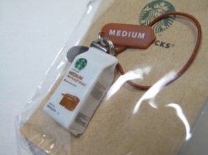 スターバックス　コーヒー豆　ストラップ　MEDIUM