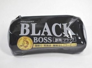 ＢＯＳＳ　缶型ポーチ　ＢＬＡＣＫ　