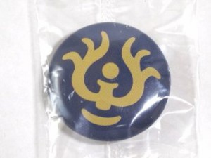 ジブリ　缶バッチ　ラピュタ　飛行石の紋章　