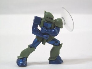 ガンダム　旧ザク　メタリック　モバイルスタンド